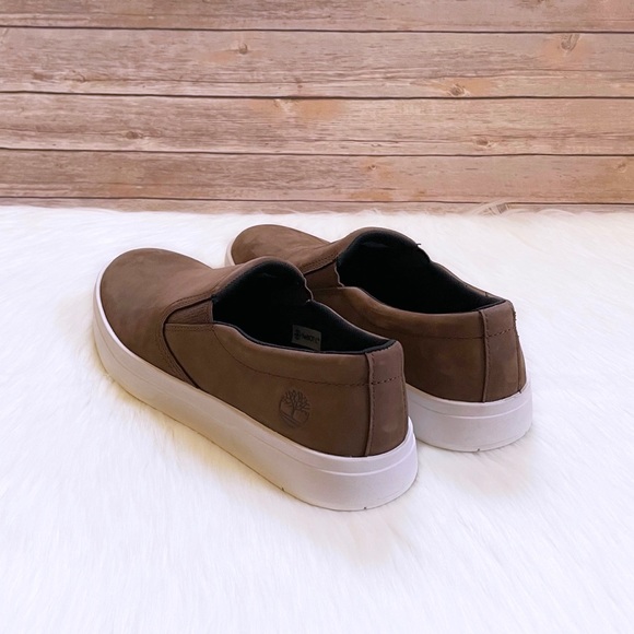 Timberland Men’s Davis Square Brown Slip-On - Picture 4 of 7